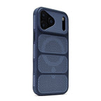 Vented Perforated Bumper Phone Case for iPhone 18 Pro, 17, 16, 15 & 14 Series - Hollow Heat-Vent Design, 5 Colours