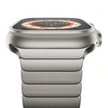 Metal Link Strap in Stainless Steel for Apple Watch 38/40/41, 42, 44/45, 46 & 49mm with Butterfly Clasp in 7 Colours