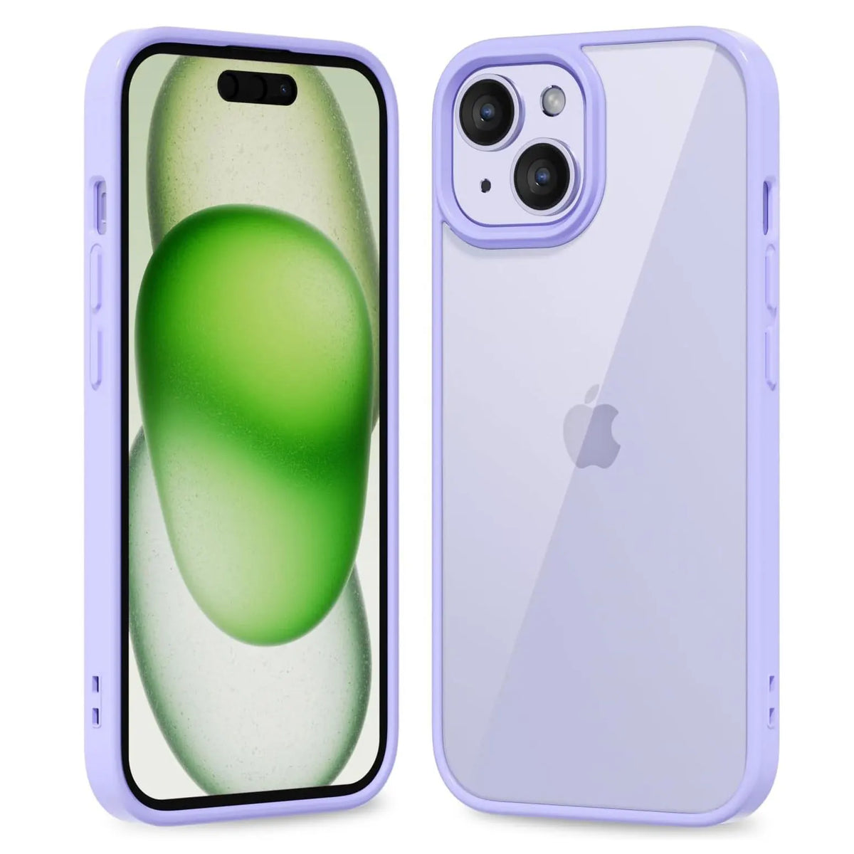 Transparent Phone Case with Soft Silicone Bumper for iPhone 16 Pro Max, 16 Pro, 16 Plus, 16, 15 & 14 Series