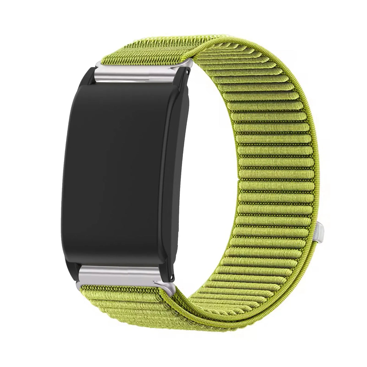 Soft Elastic Nylon Hook and Loop Strap for Whoop 5.0, MG, 4.0 & 3.0 Fitness Trackers in Black or Green