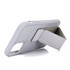 Magnetic Hand Strap Case with Kickstand for iPhone 16, 15 & 14 Series, Synthetic Leather and TPU Cover in Ten Colours