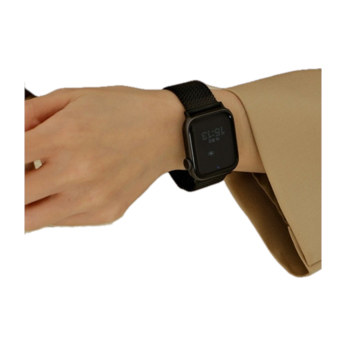 Woven Stainless Steel Mesh Strap for Apple Watch 38/40/41mm, 42/44/45/46/49mm and Series 10/11 42mm in 5 Colours