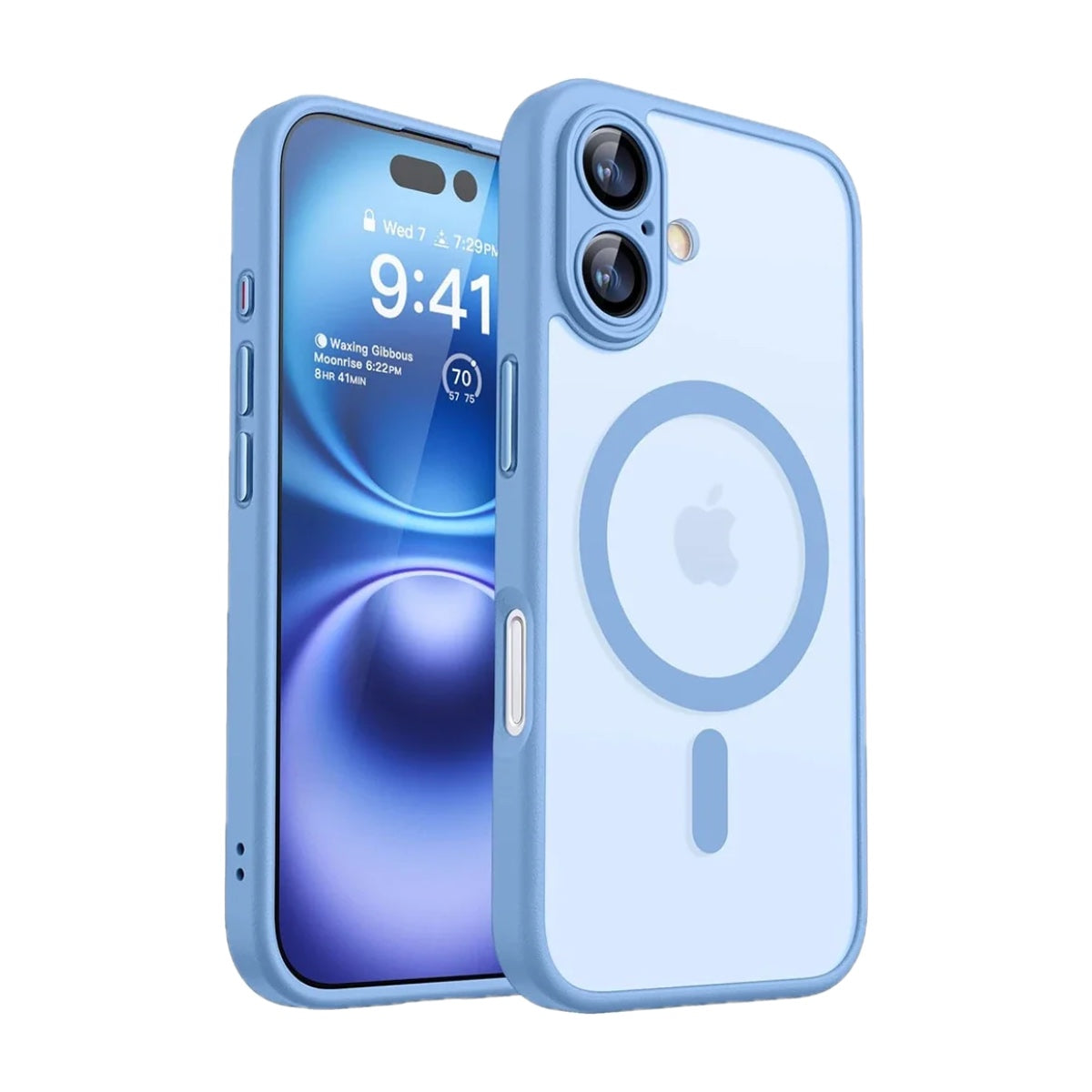 Matte Translucent Magnetic Phone Case for iPhone 18 Pro Max, 18 Pro, 17, Air, 17e, 16, 16e, 15 & 14 Series